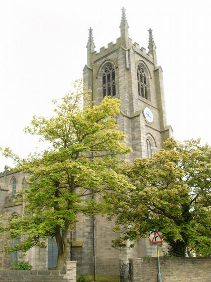 Pudsey Parish Church of St Lawrence.